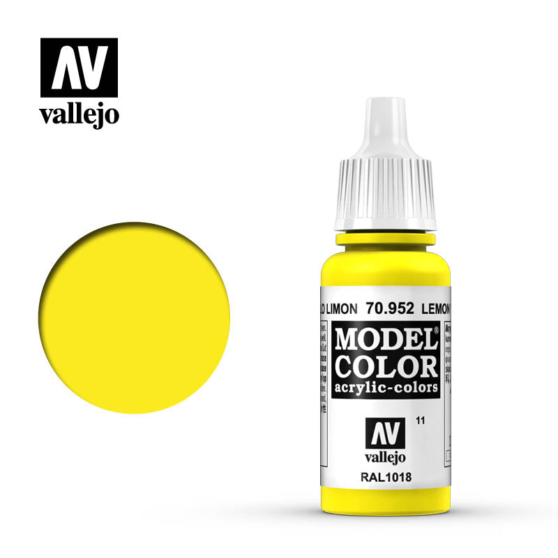Vallejo Model Color: Lemon Yellow