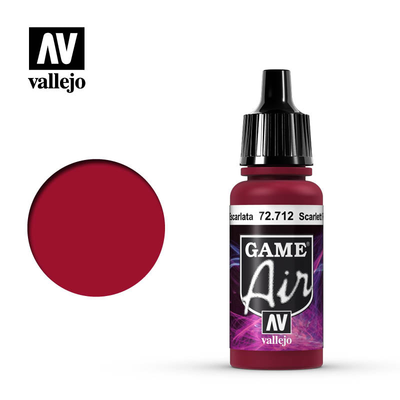 Vallejo Game Air: Scarlet Red