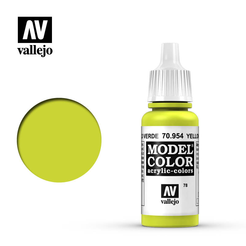 Vallejo Model Color: Yellow Green