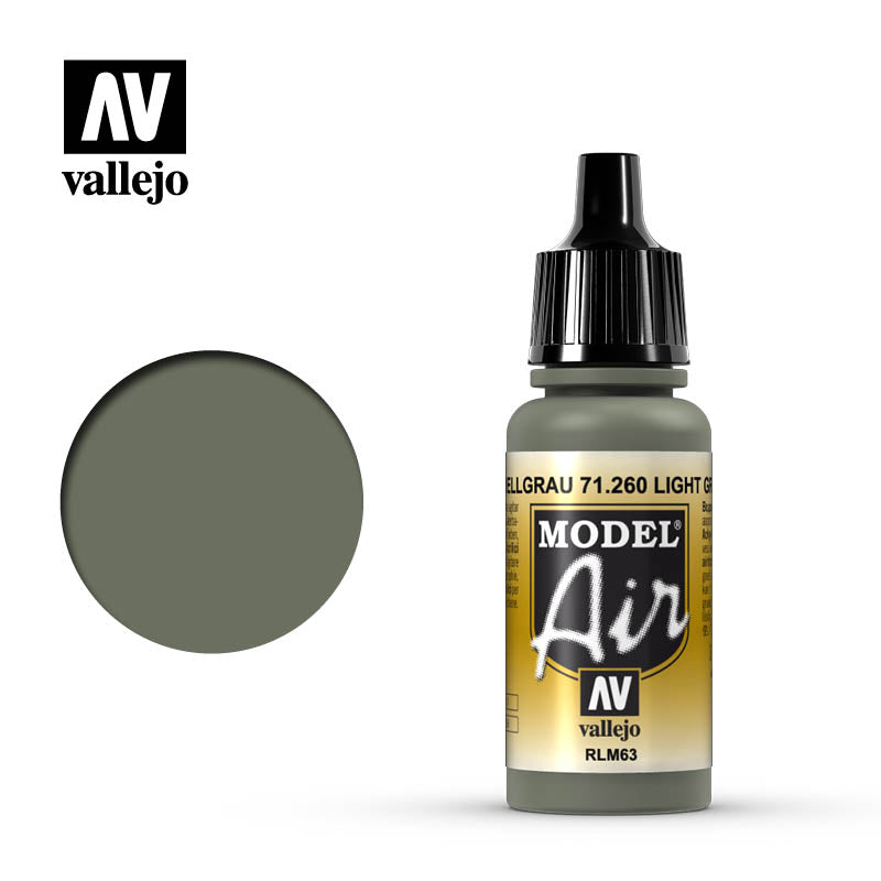 Vallejo Model Air: Light Grey RLM63