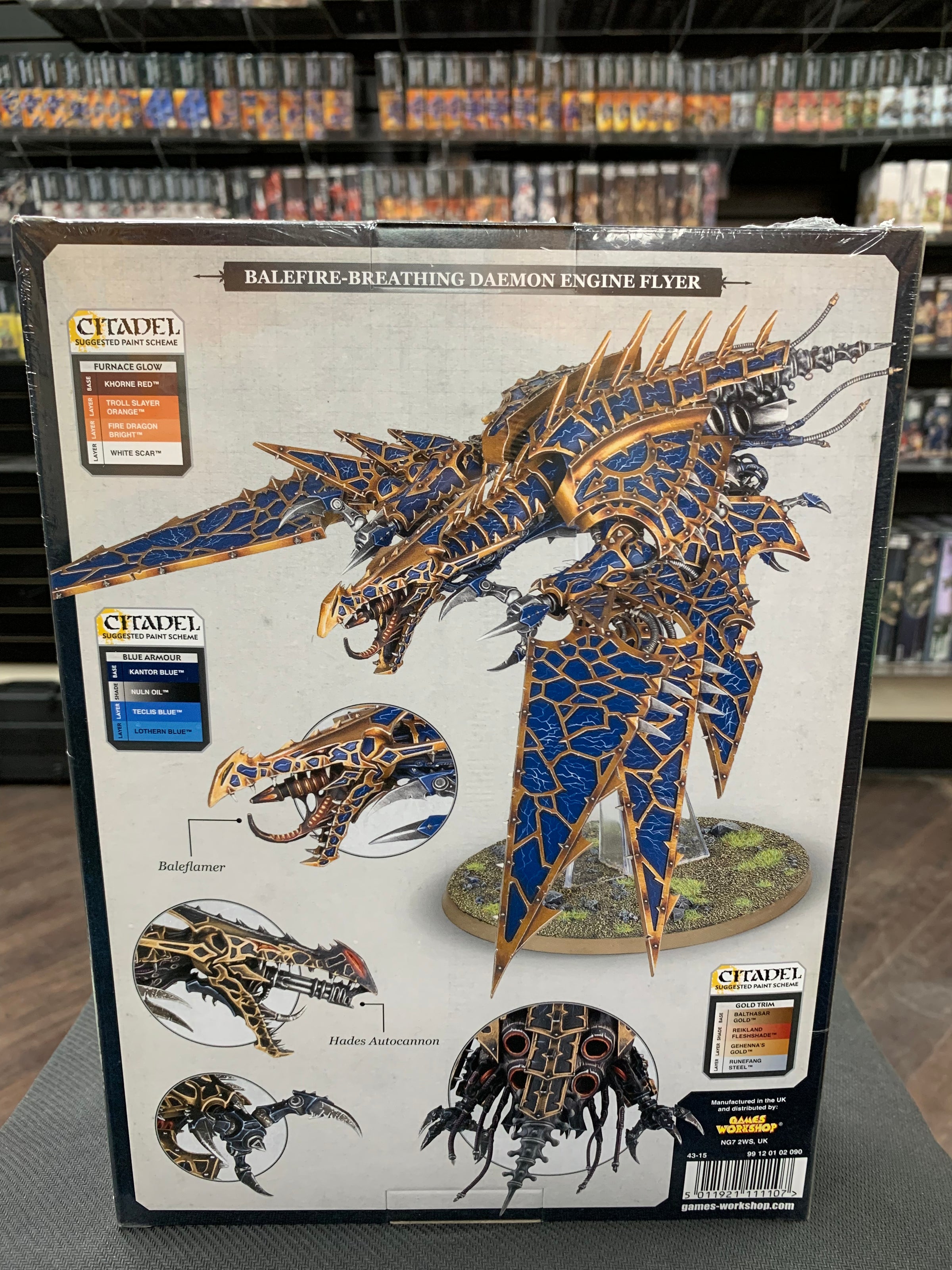 thumbnail image 2 of CHAOS SPACE MARINES Heldrake #1 Warhammer 40K 2 of 12