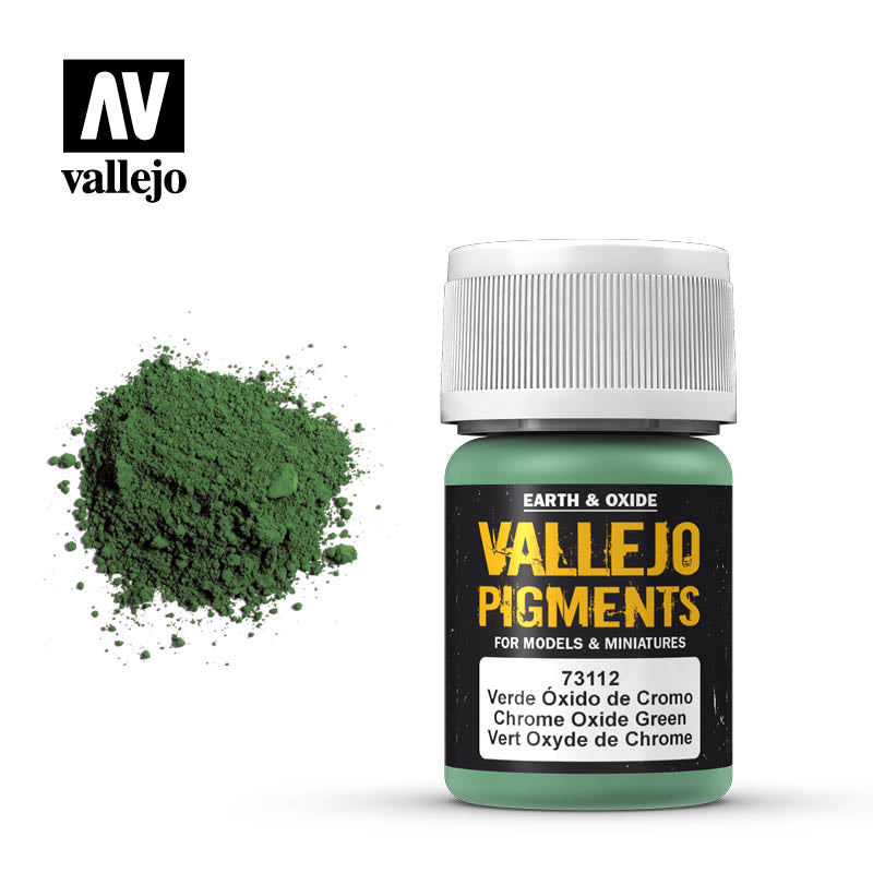 Vallejo Pigments Chrome Oxide Green
