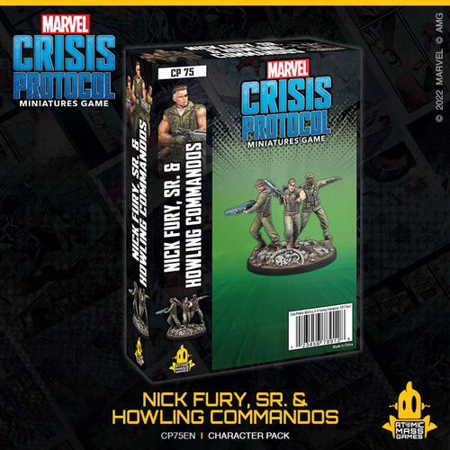 Crisis Protocol: Nick Fury, SR. & Howling Commandos