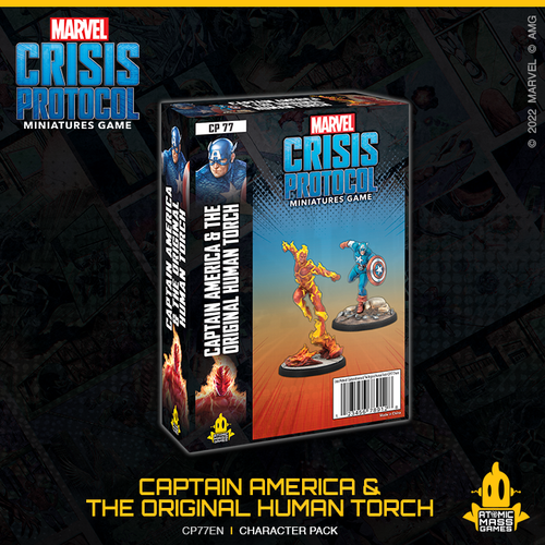 Crisis Protocol: Captain America & The Original Human Torch