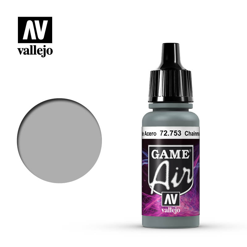 Vallejo Game Air: Chainmail Silver