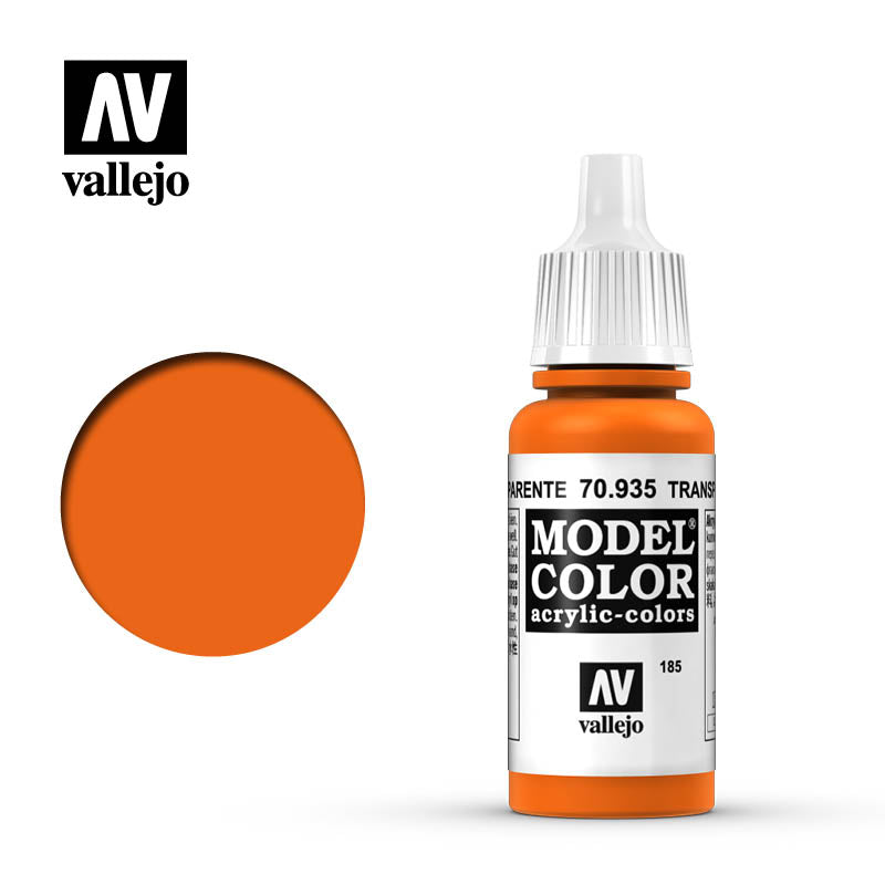 Vallejo Model Color: Transparent Orange