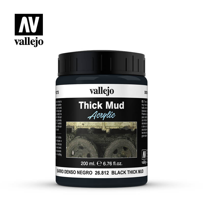 Vallejo Diorama FX Ground Black Mud