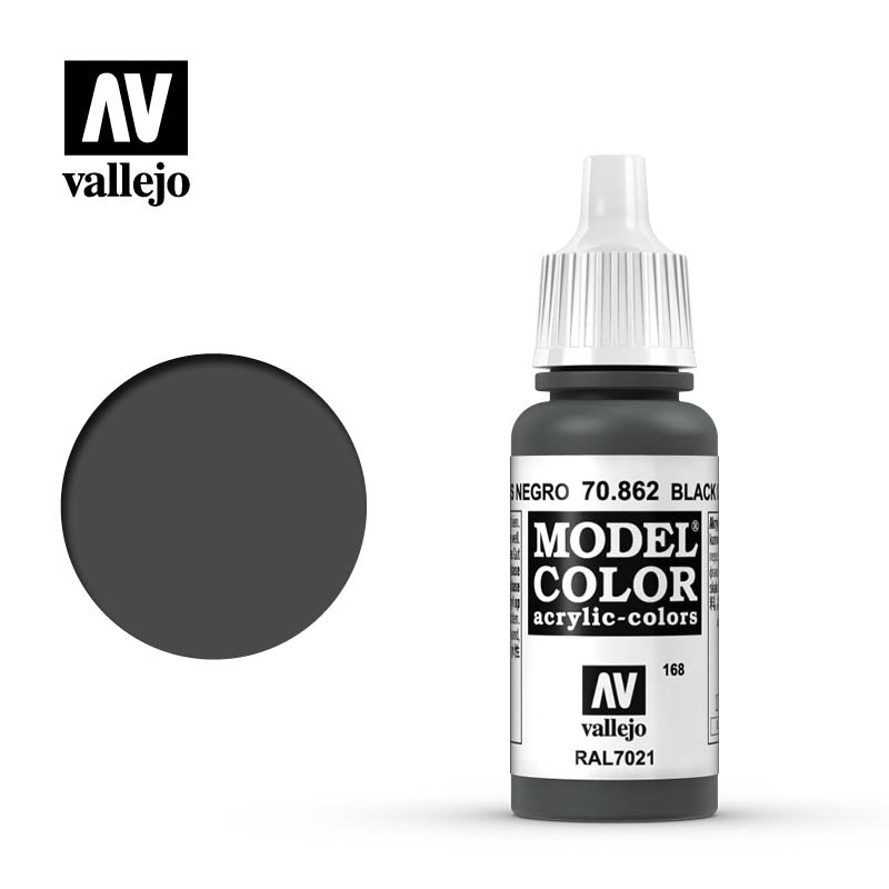 Vallejo Model Color: Black Grey