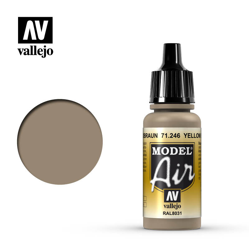 Vallejo Model Air: Yellow Brown