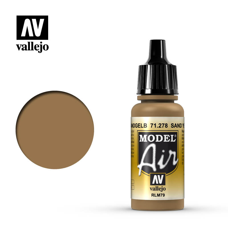 Vallejo Model Air: Sand Yellow RLM79