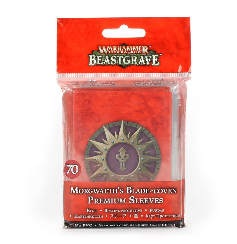 Warhammer Underworlds: Beastgrave-Morgwaeth's Blade-Coven Premium Sleeves