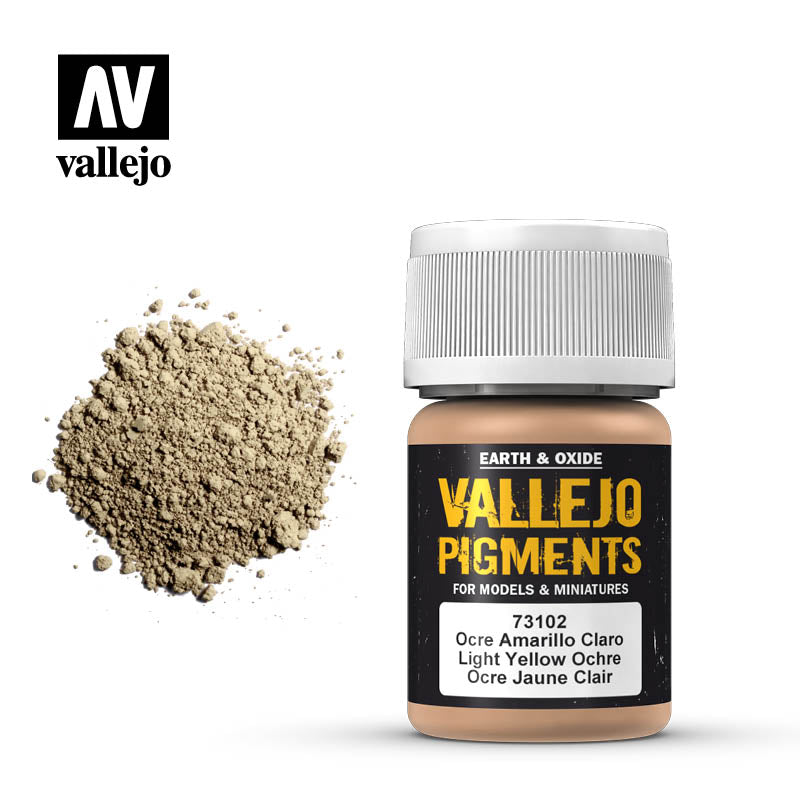 Vallejo Pigments Light Yellow Ocre