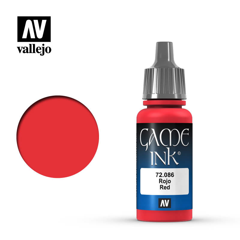 Vallejo Game Color: Red Ink