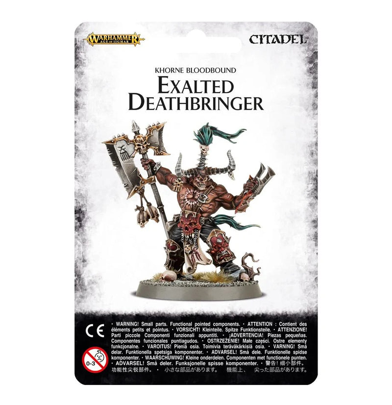 Blades of Khorne: Exalted Deathbringer with Ruinous Axe*