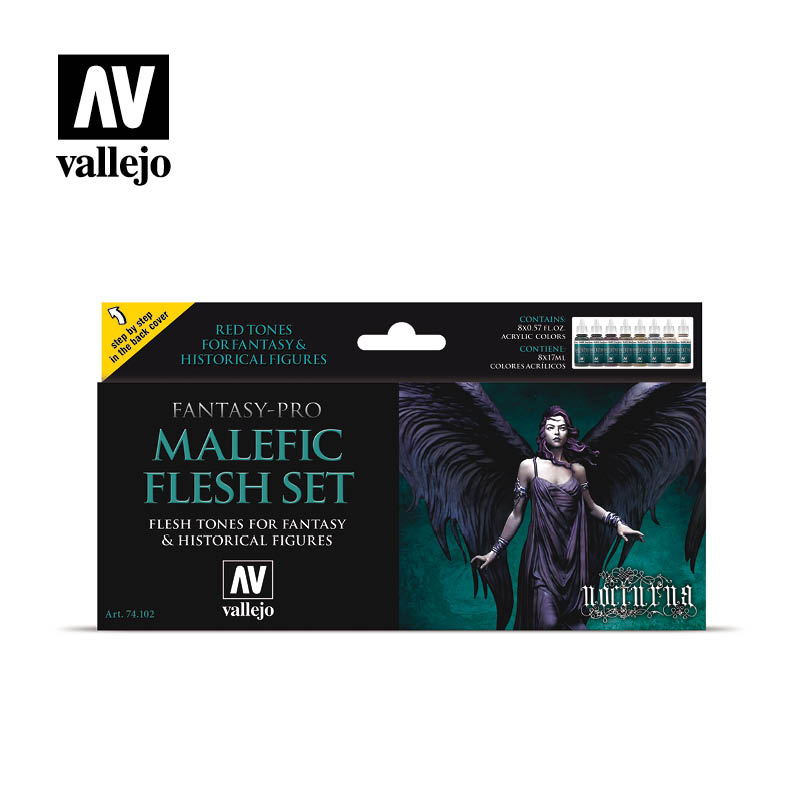 Vallejo:  Malefic Flesh Set