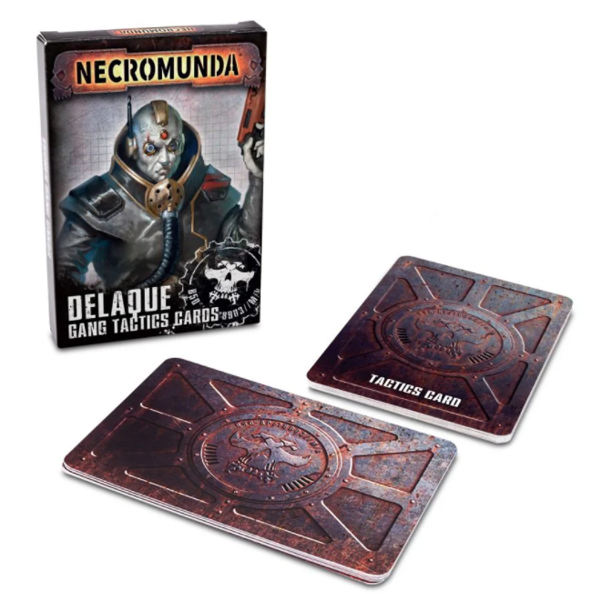 Necromunda: Delaque Gang Tactics Cards