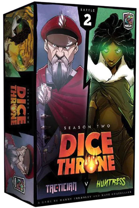 Dice Throne Season One Tactcian VS Huntress