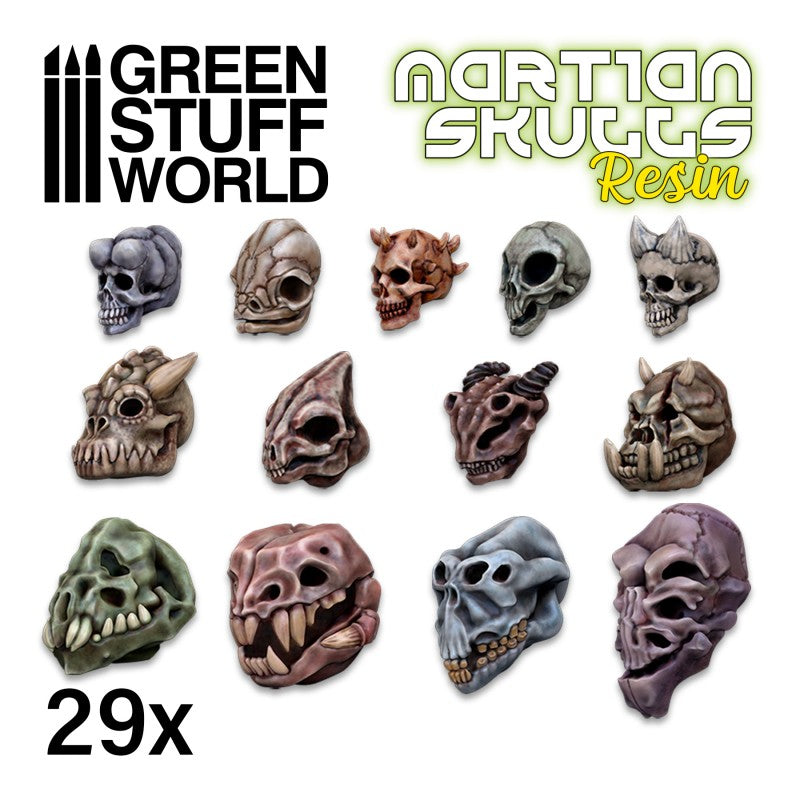 Green Stuff World: ALIEN Skulls Resin Set