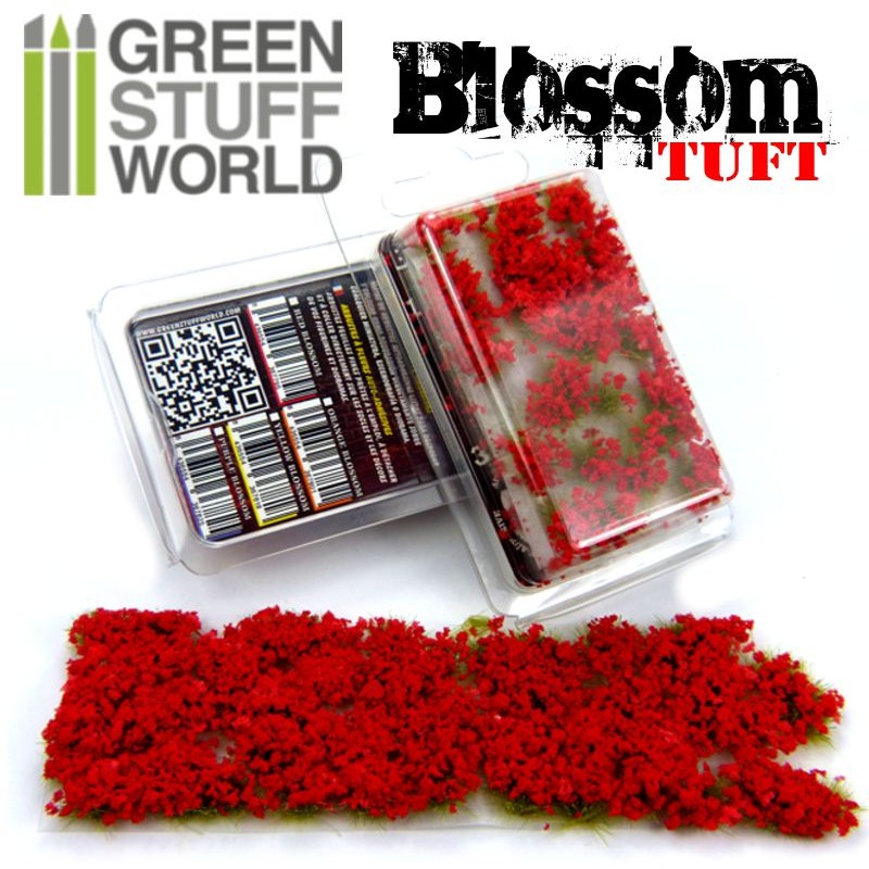 Green Stuff World: Blossom Tufts Red