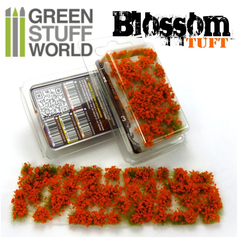 Green Stuff World: Blossom Tufts Orange