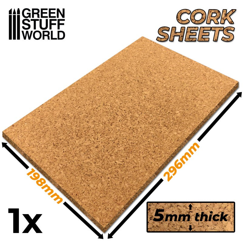 Green Stuff World: Cork Sheet 5mm