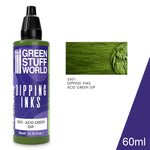 Green Stuff World: Dipping ink 60 ml - ACID GREEN DIP