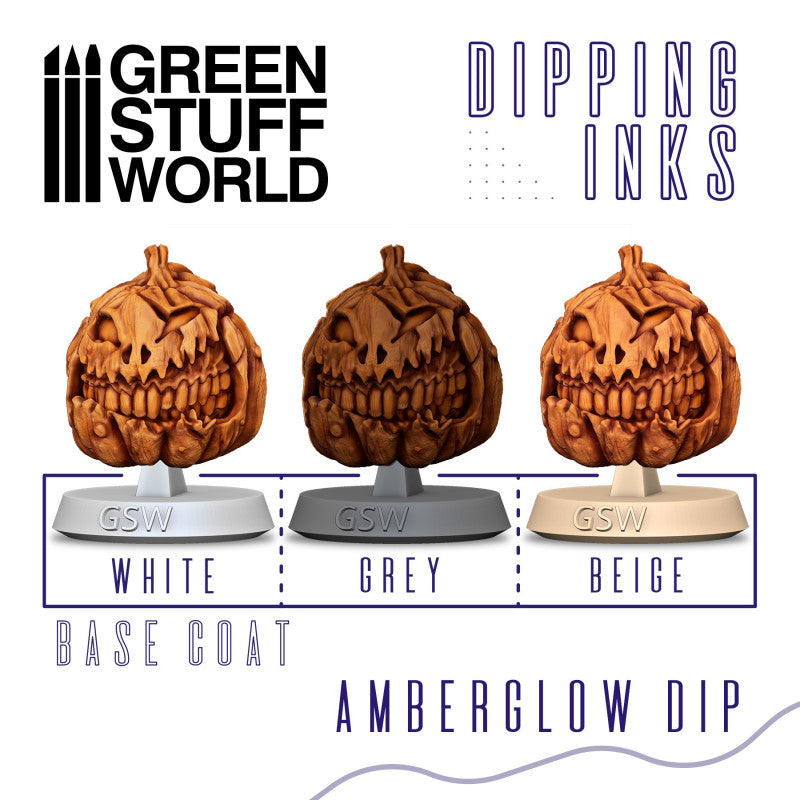 Green Stuff World: Dipping ink 60 ml - AMBERGLOW DIP