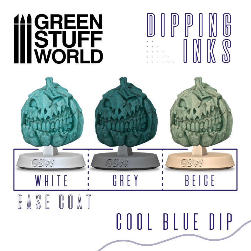 Green Stuff World: Dipping ink 60 ml - COOL BLUE DIP