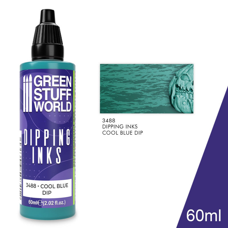 Green Stuff World: Dipping ink 60 ml - COOL BLUE DIP