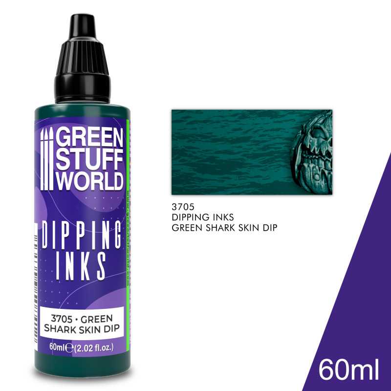 Green Stuff World: Dipping ink 60 ml - Green Shark DIP