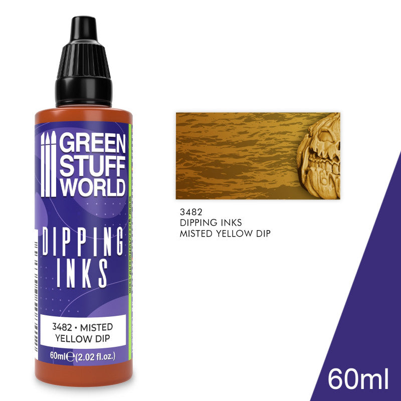 Green Stuff World: Dipping ink 60 ml - MISTED YELLOW DIP