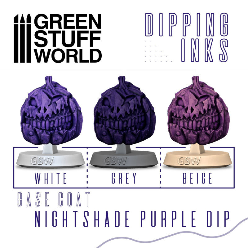 Green Stuff World: Dipping ink 60 ml - NIGHTSHADE PURPLE DIP