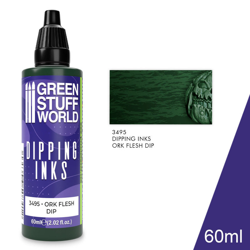 Green Stuff World: Dipping ink 60 ml - ORK FLESH DIP