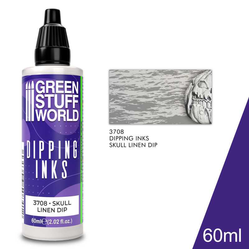 Green Stuff World: Dipping ink 60 ml - SKULL LINEN DIP