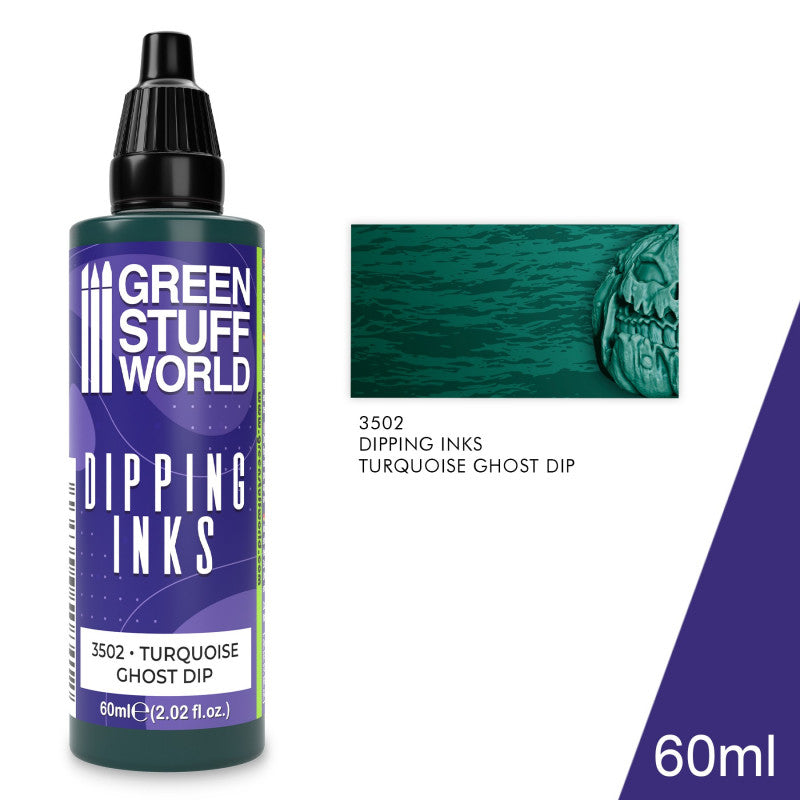 Green Stuff World: Dipping ink 60 ml - TURQUOISE GHOST DIP