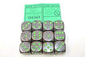 Chessex: Speckled 16mm Earth (12)