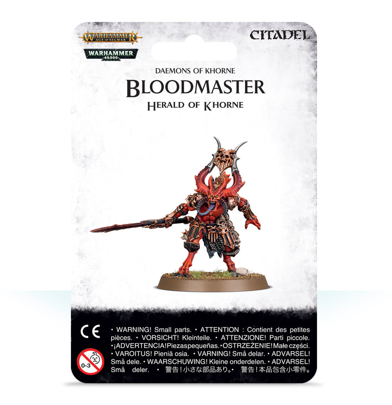 Chaos Daemons: Bloodmaster, Herald of Khorne