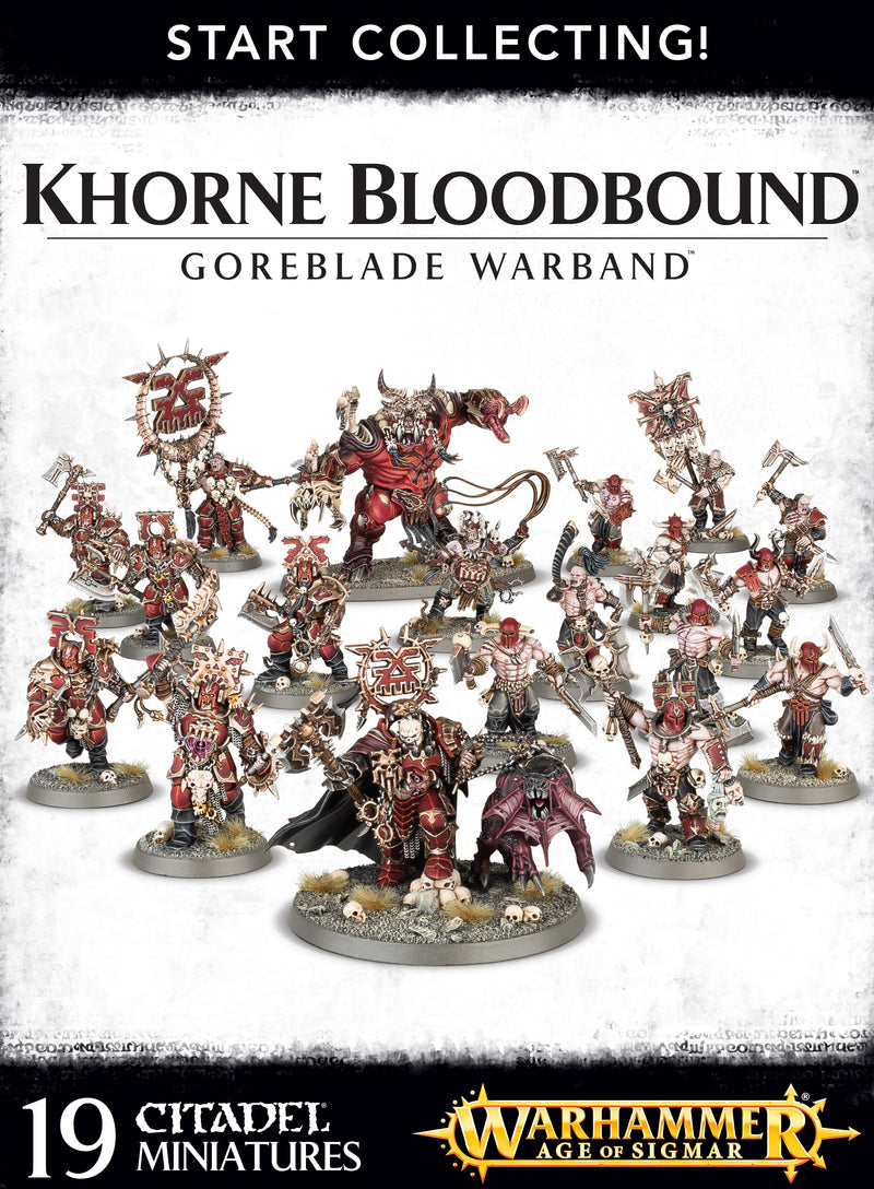 Blades of Khorne: Bloodbound Goreblade Warband*