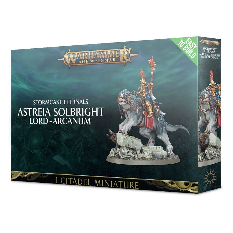 Stormcast Eternals: Easy to Build Astreia Solbright, Lord-Arcanum