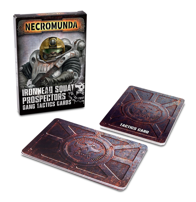 Necromunda: Ironhead Squat Prospectors Gang Tactics Cards