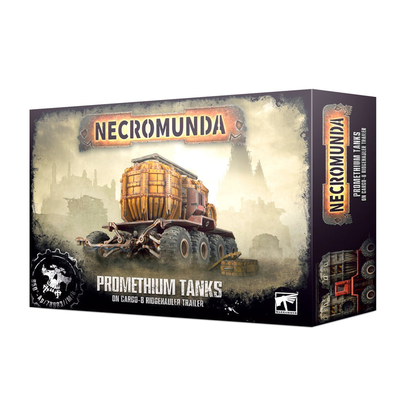 Necromunda: Promethium Tanks on Gargo-8 Trailer