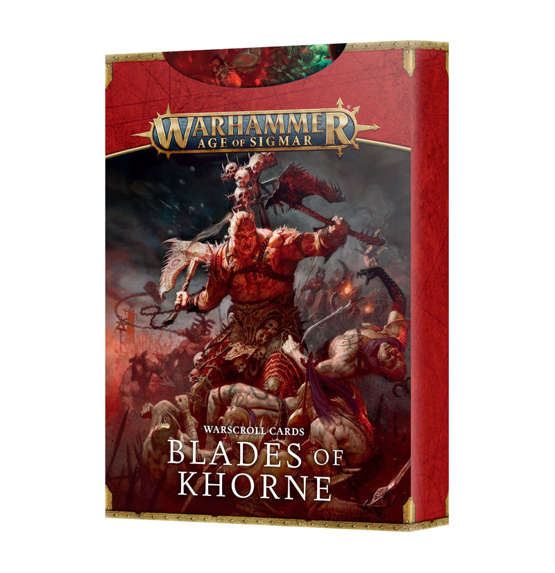 Blades of Khorne: Warscroll Cards