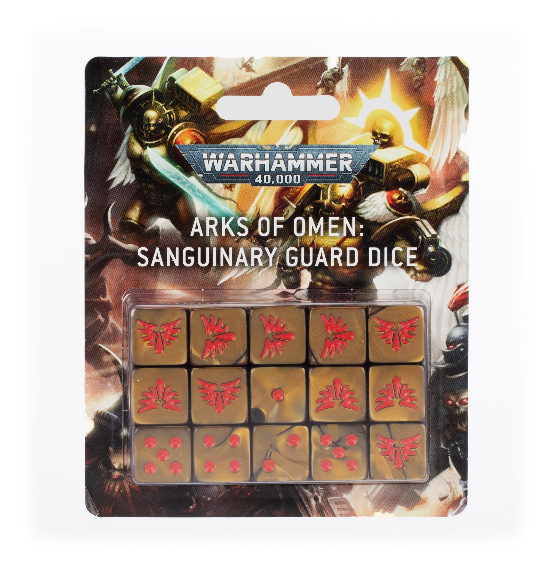 Blood Angels: Sanguinary Guard Dice Set – X Planet Games Blood Angels: Sanguinary Guard Dice Set – X Planet Games