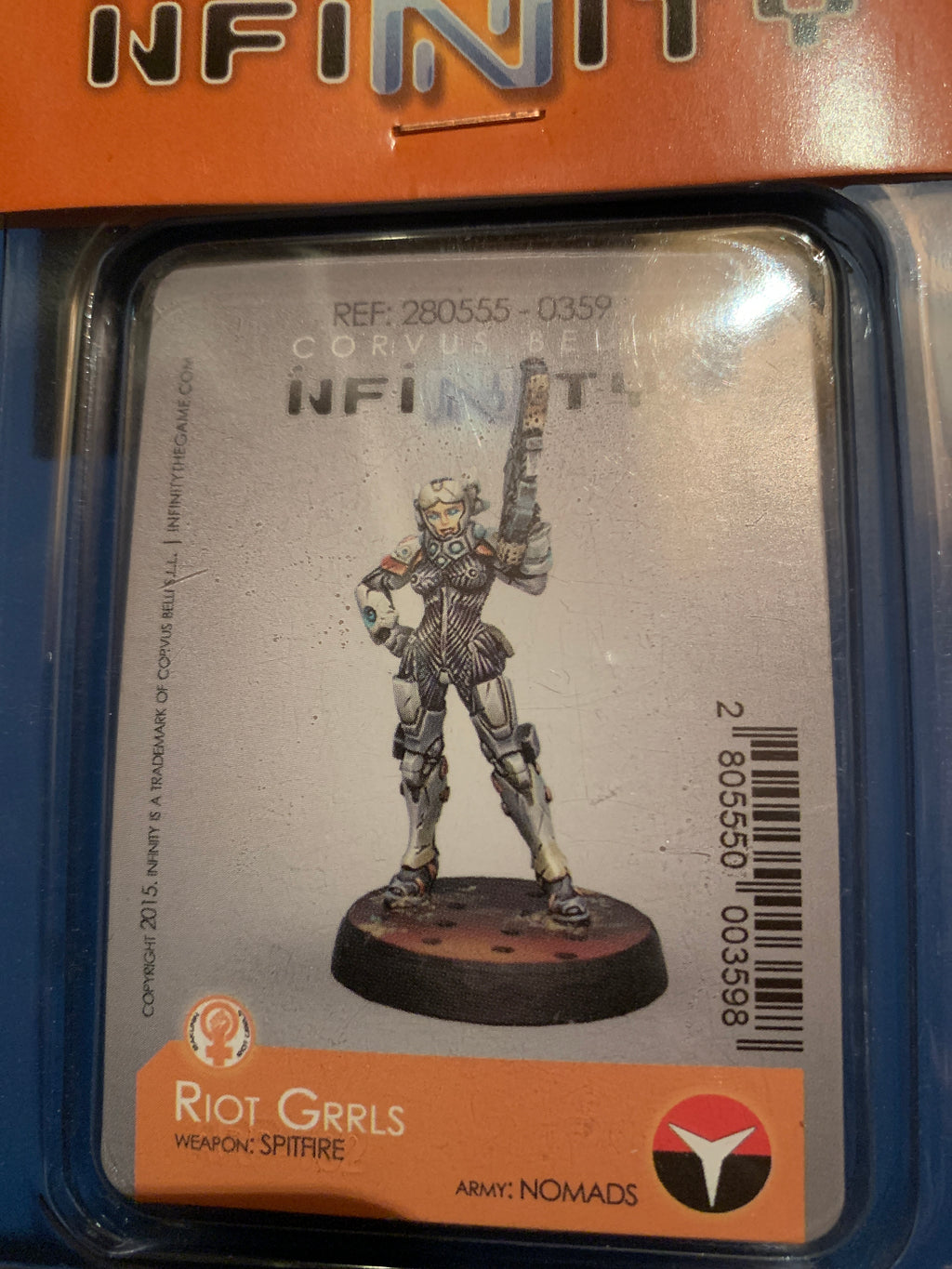 Riot Grrls (Spitfire) (1) Nomads Infinity Corvus Belli Riot Grrls (Spitfire) (1) Nomads Infinity Corvus Belli