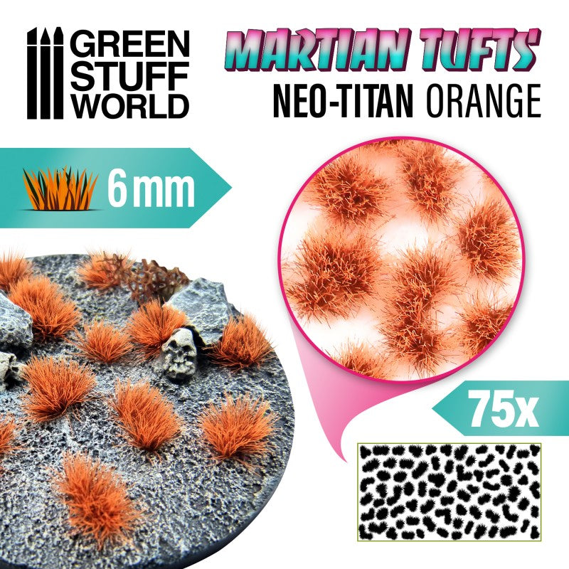 Green Stuff World: Martian Tufts Neo-Titan Orange