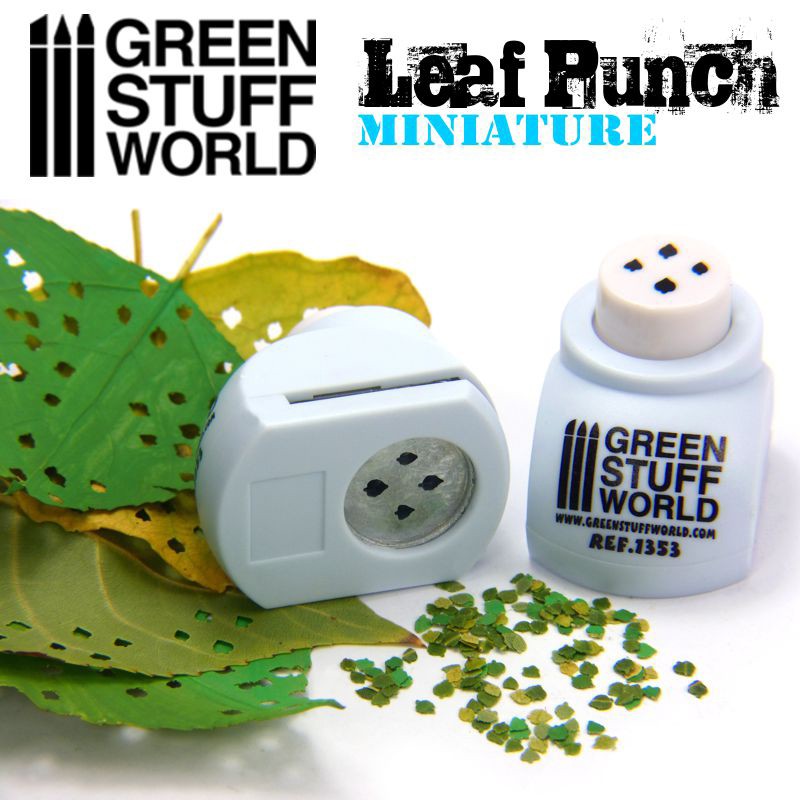 Green Stuff World: Leaf Punch Light Blue