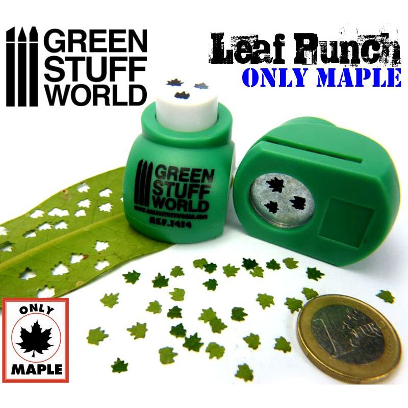 Green Stuff World: Leaf Punch Green