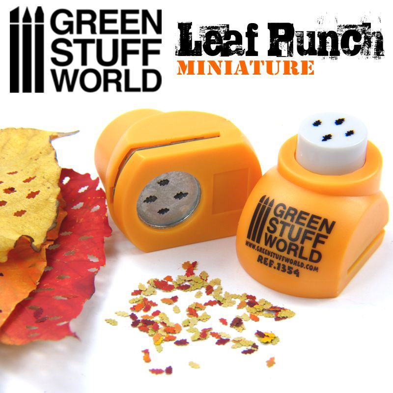 Green Stuff World: Leaf Punch Orange