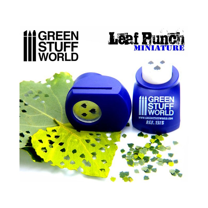 Green Stuff World: Leaf Punch Dark Purple