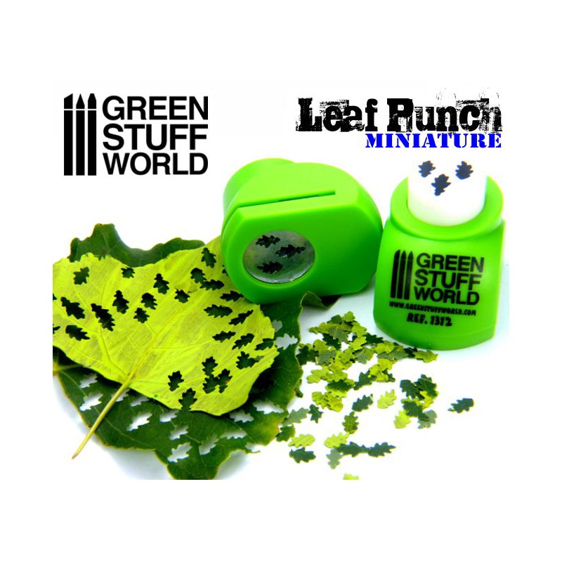 Green Stuff World: Leaf Punch Light Green